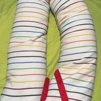 Cuscino gravidanza/allattamento in pula di farro