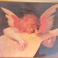 quadro "putto che suona"