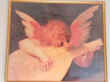 quadro "putto che suona"