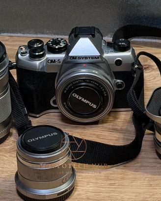 OM System OM-5 II  e corredo Olympus M.Zuiko