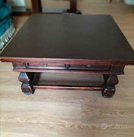 Tavolino salotto in legno