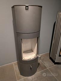 stufa a legna Tower xtra con accumulo