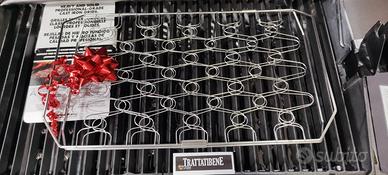 GRIGLIA per PESCE e verdure in acciaio inox