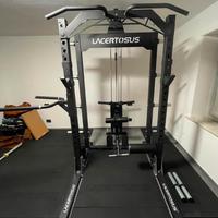 Hal rack Lacertosus con Lat machine