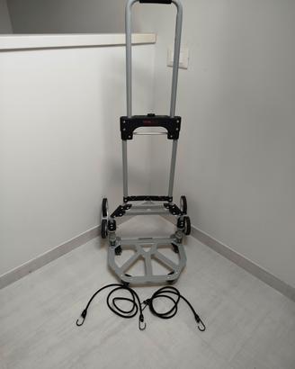 Carrello portapacchi salva spazio 