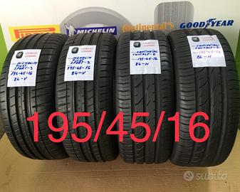 Gomme usate 195/45/16