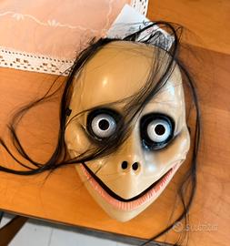 Maschera halloween Momo horror 😱💀