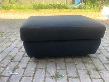 Divano 4 posti piu puff contenitore