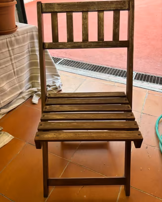 Sei Sedie giardino