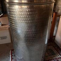 Contenitore Acciaio Inox vino Lt. 500