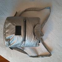 zaino argento Superga