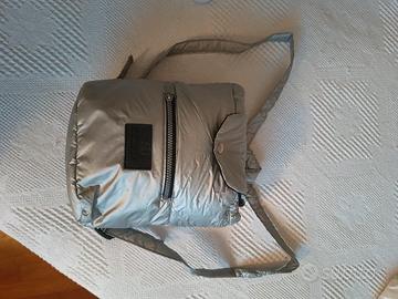 zaino argento Superga