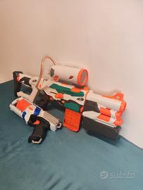 Pistola ad acqua + fucile integrato