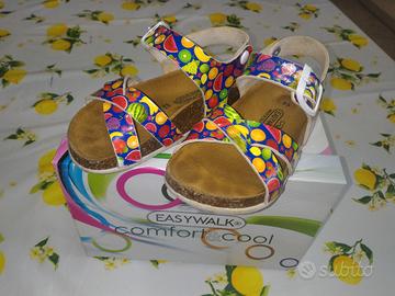 Scarpa "Easywalk" modello Fruttini blu 