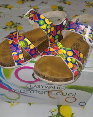 Scarpa "Easywalk" modello Fruttini blu 