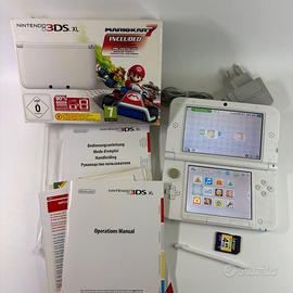 nintendo 3ds xl bianco con scatola