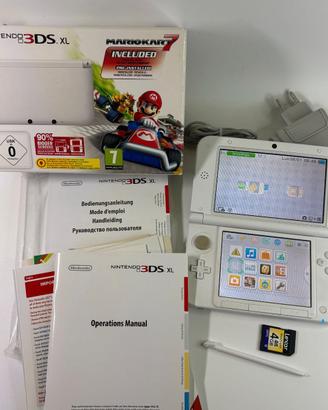 nintendo 3ds xl bianco con scatola