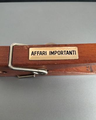 PINZA MOLLETTA FERMA CARTE DA SCRIVANIA