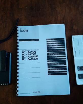 Radio ricetrasmittente aeronautica ICOM IC-A25NE
