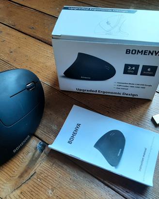 Mouse verticale ergonomico wireless Bomenya