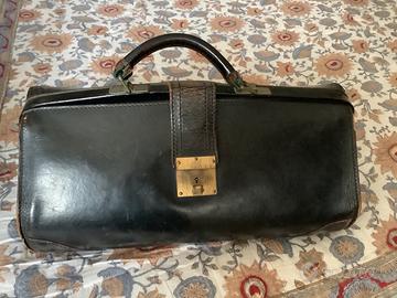 borsa da medico vintage anni 60