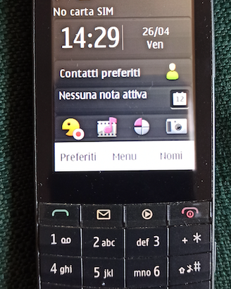 Nokia X3-02, Touch and Type