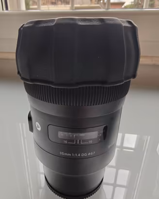 Sigma Art 35 1.4  DG Attacco Sony E