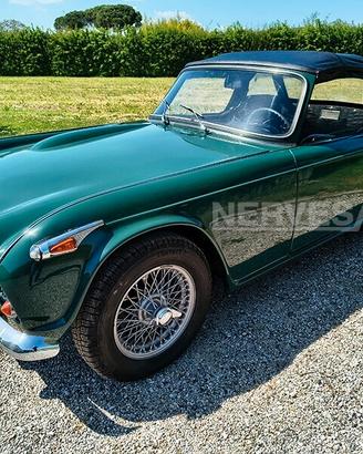 Triumph TR4 IRS Verde inglese - 1966 ASI Guida sin