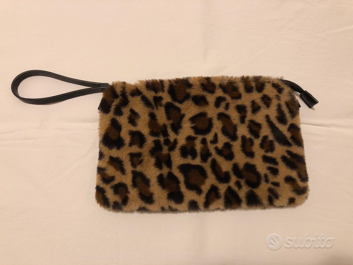 Pochette sale leopardata primadonna