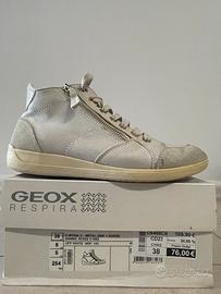 Scarpa sportiva donna Geox 38 bianca