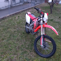 Honda crf targato