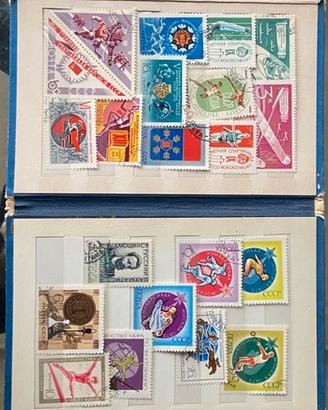 Francobolli URSS e Cuba vintage