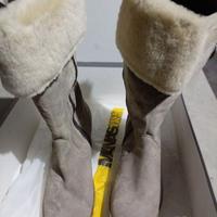 Manas Design - Stivali in Pelle Scamosciata n. 36
