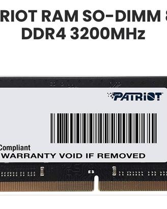 RAM Patriot SO-DIMM 8 GB DDR4 3200 MHz