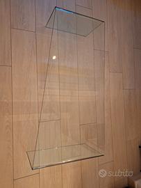 Tavolino in vetro 110x55x30