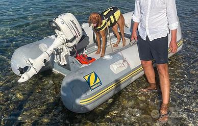 Gommone Zodiac Cadet 285 con motore Johnson 5ps