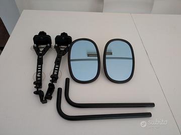 Specchietti caravan BOOMER S azzurrati convessi