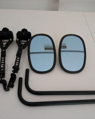 Specchietti caravan BOOMER S azzurrati convessi