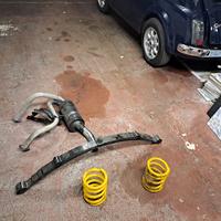 assetto sportivo  e scarico sportivo  fiat d epoca