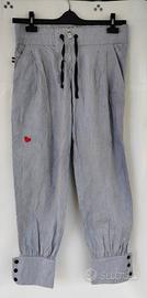 pantaloni Moncler donna taglia 42 con piccole mach