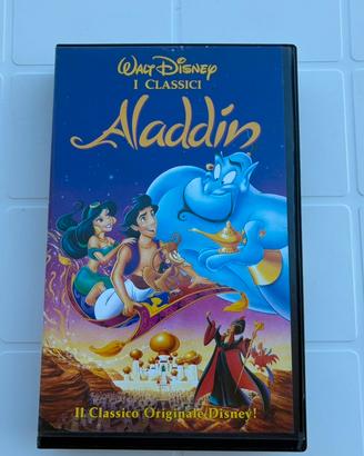 Aladdin Walt Disney Vhs originale videocassetta