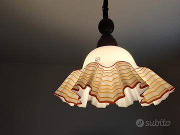 Lampadario in vetro di Murano