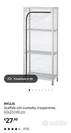 Scaffale interno / esterno Nuovo