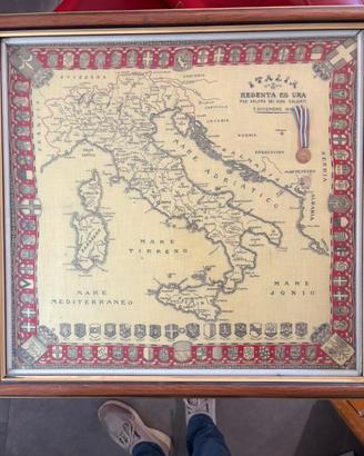 Fazzoletto Commemorativo del 1918 + Medaglia d’oro
