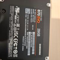 Samsung SSD 870 EVO, 250 GB