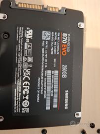 Samsung SSD 870 EVO, 250 GB