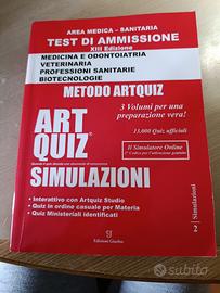 Art quiz simulazioni rosso