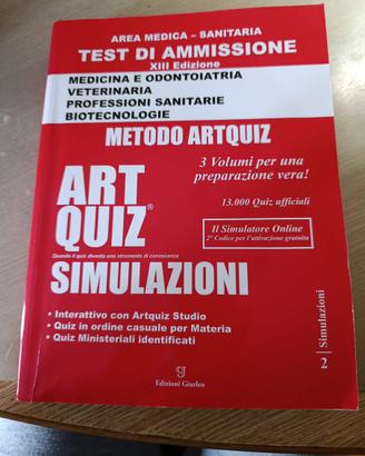 Art quiz simulazioni rosso