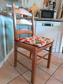 Sedie cucina in legno