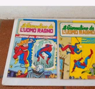 IL GIORNALINO DELL'UOMO RAGNO N.11-12-13 E 14